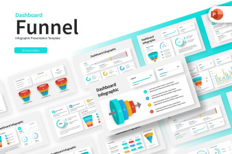 Funnel Dashboard PowerPoint Template